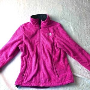 North Face Fleece Jacket Medium M Pink